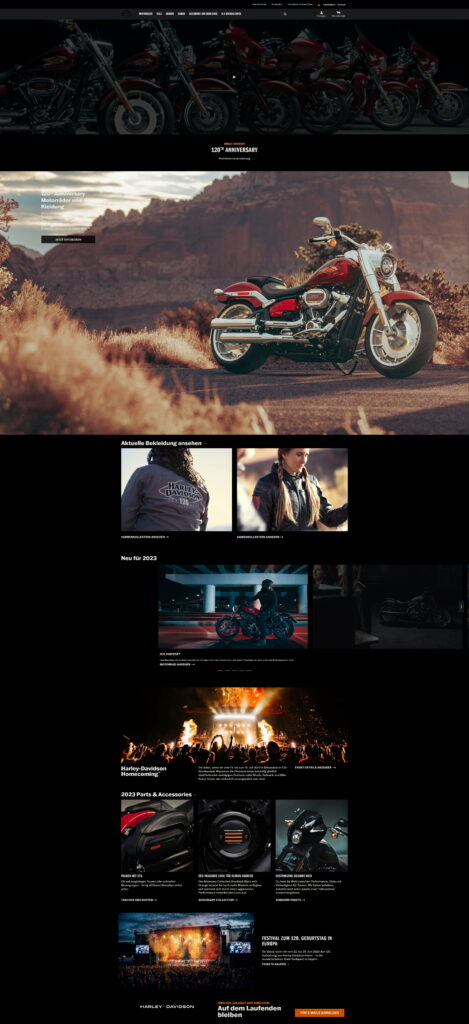 Harley-Davidson Modelljahr 2023