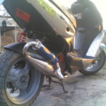 Auspuff beim Roller: Sound, Leistung und Legalität richtig einschätzen Suzuki_Katana_50_cc.